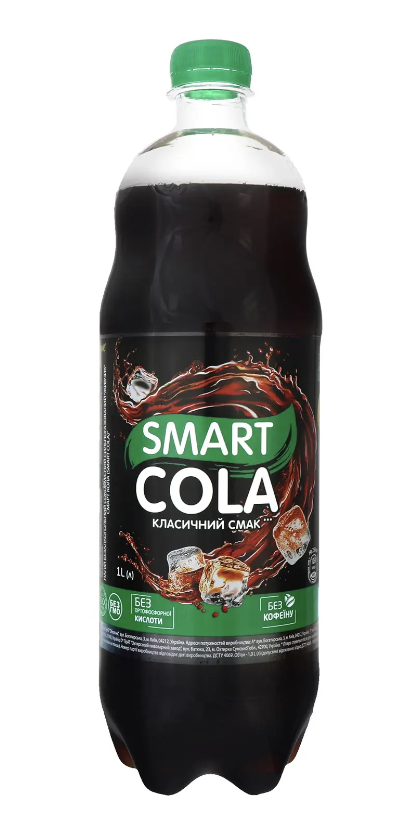 Напій газ. Живчик Smart Cola 1 л ПЕТ